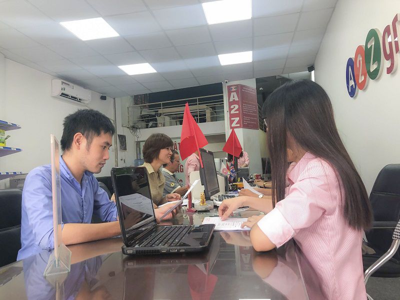 Khách hàng An Giang đặt vé máy bay tại hệ thống văn phòng a2zgroup