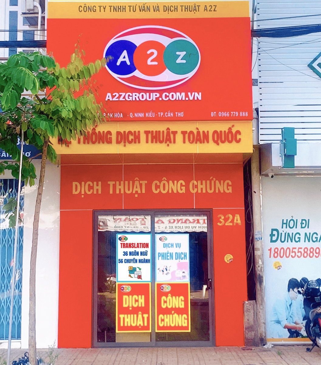 Hợp pháp hóa lãnh sự tại Cần Thơ