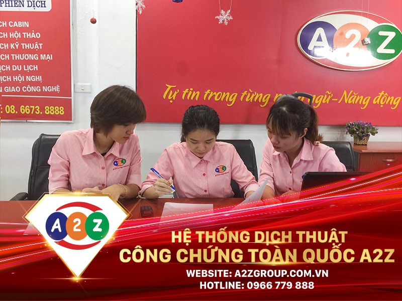 Dịch thuật công chứng tiếng Trung tại Nam Định