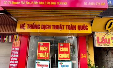 Dịch Thuật Ba Đình | 34 Nguyễn Thái Học, P. Điện Biên, Q. Ba Đình, TP Hà Nội