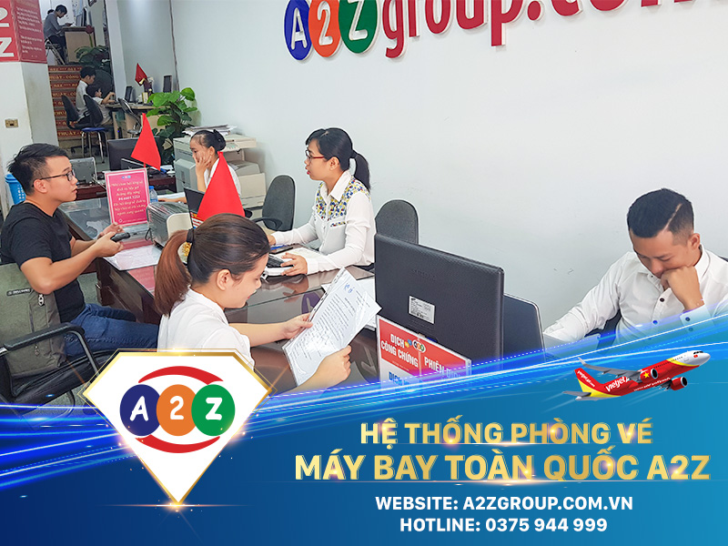 Khách hàng đặt vé hãng Bamboo Airways tại Hệ Thống Phòng Vé A2ZGroup