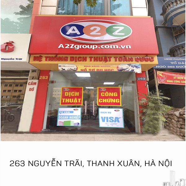 Văn phòng visa A2Z tại Hà Nội