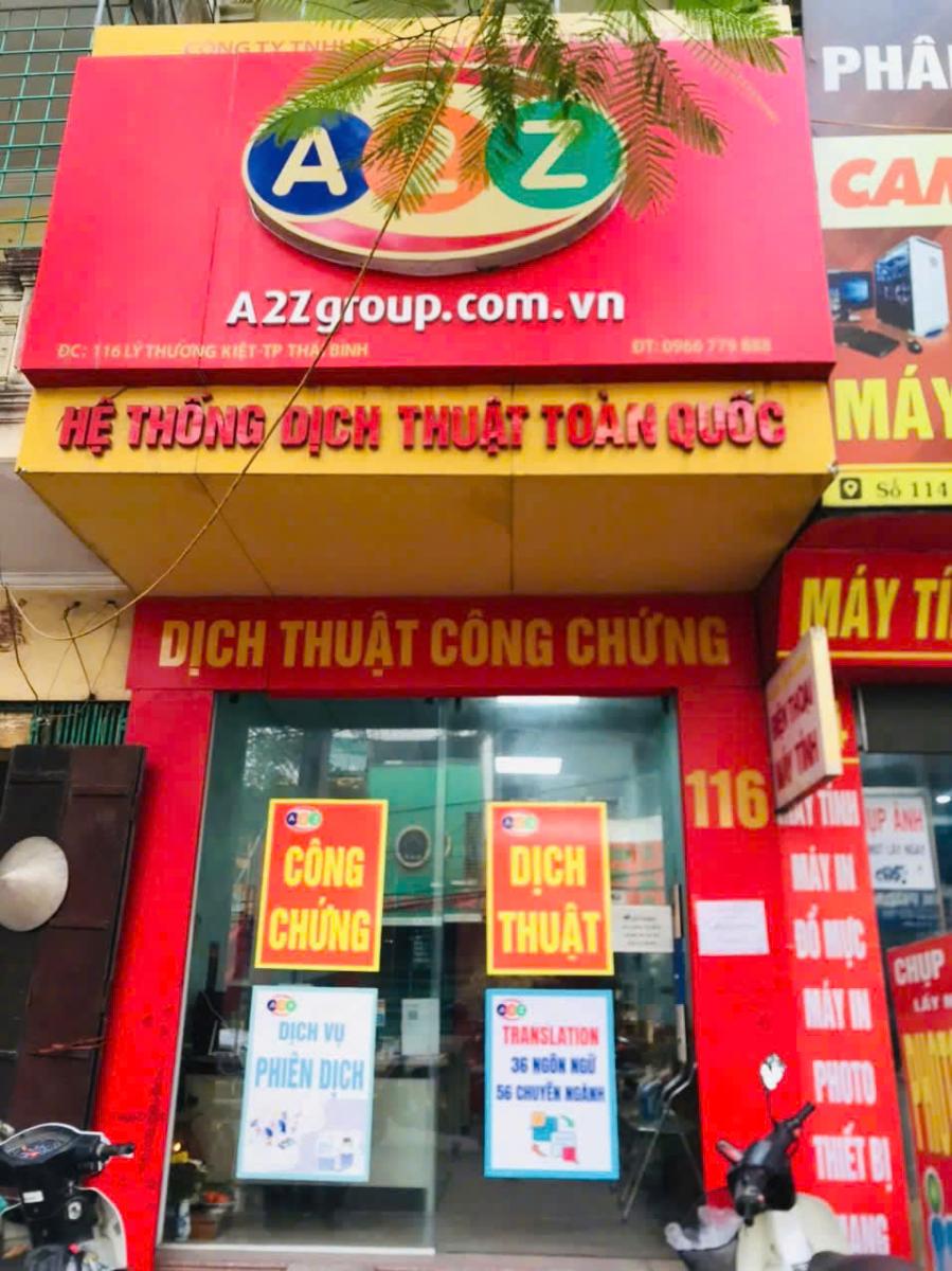 Hợp pháp hóa lãnh sự tại Thái Bình