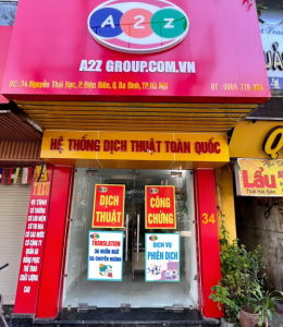Dịch Thuật Ba Đình | 34 Nguyễn Thái Học, P. Điện Biên, Q. Ba Đình, TP Hà Nội