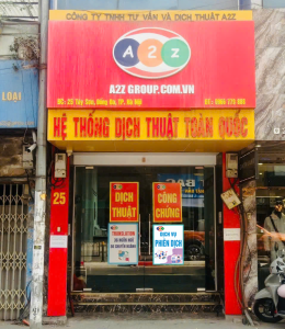 Công Ty Dịch Thuật A2Z | 25 Tây Sơn, Quang Trung, Đống Đa, Hà Nội